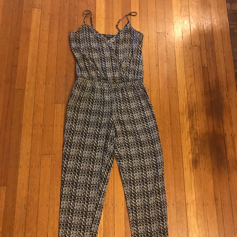 Patterned light weight jumpsuit